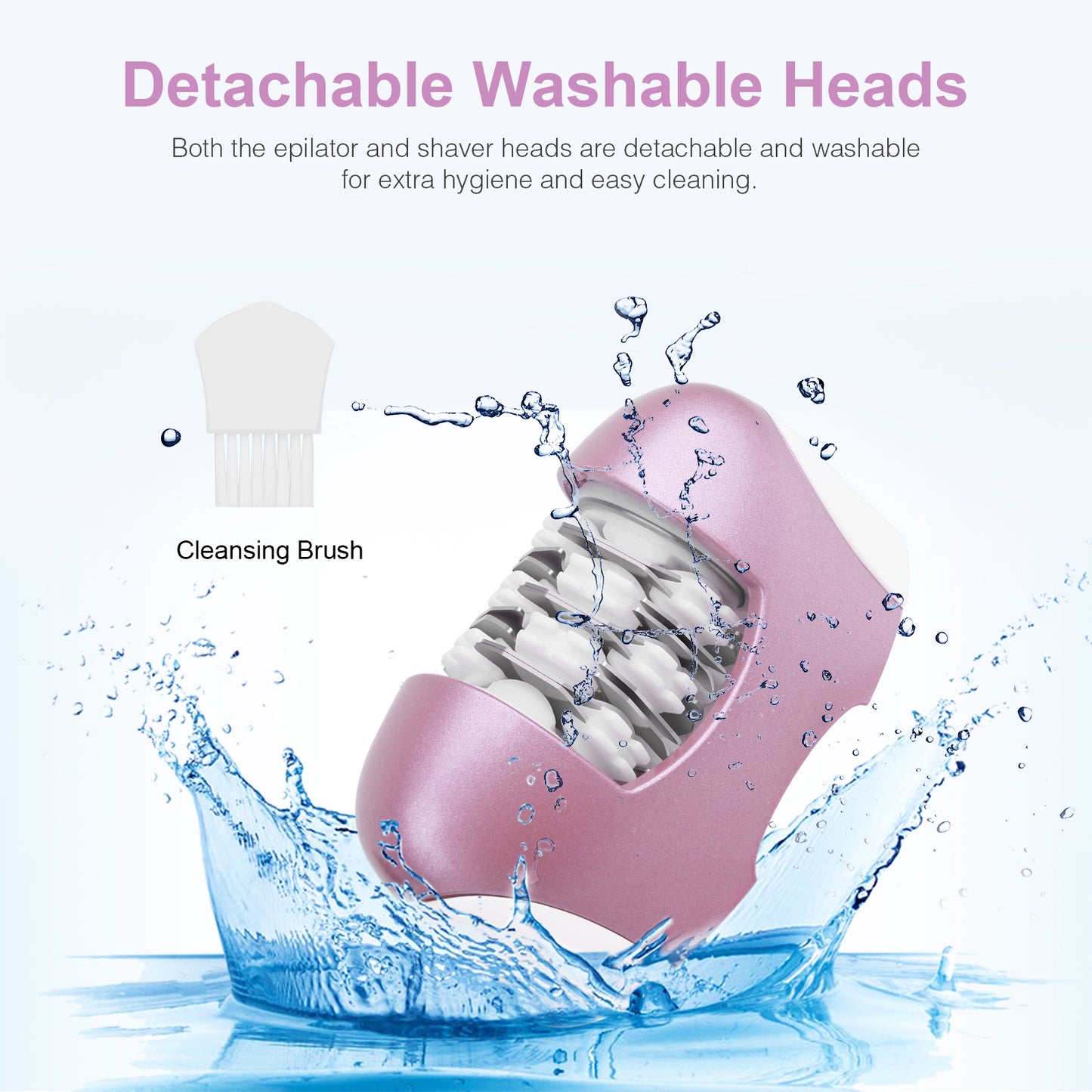 Besunny Epilator for Women for Long-Lasting Hair Removal, Womens Electric Razor Shaver