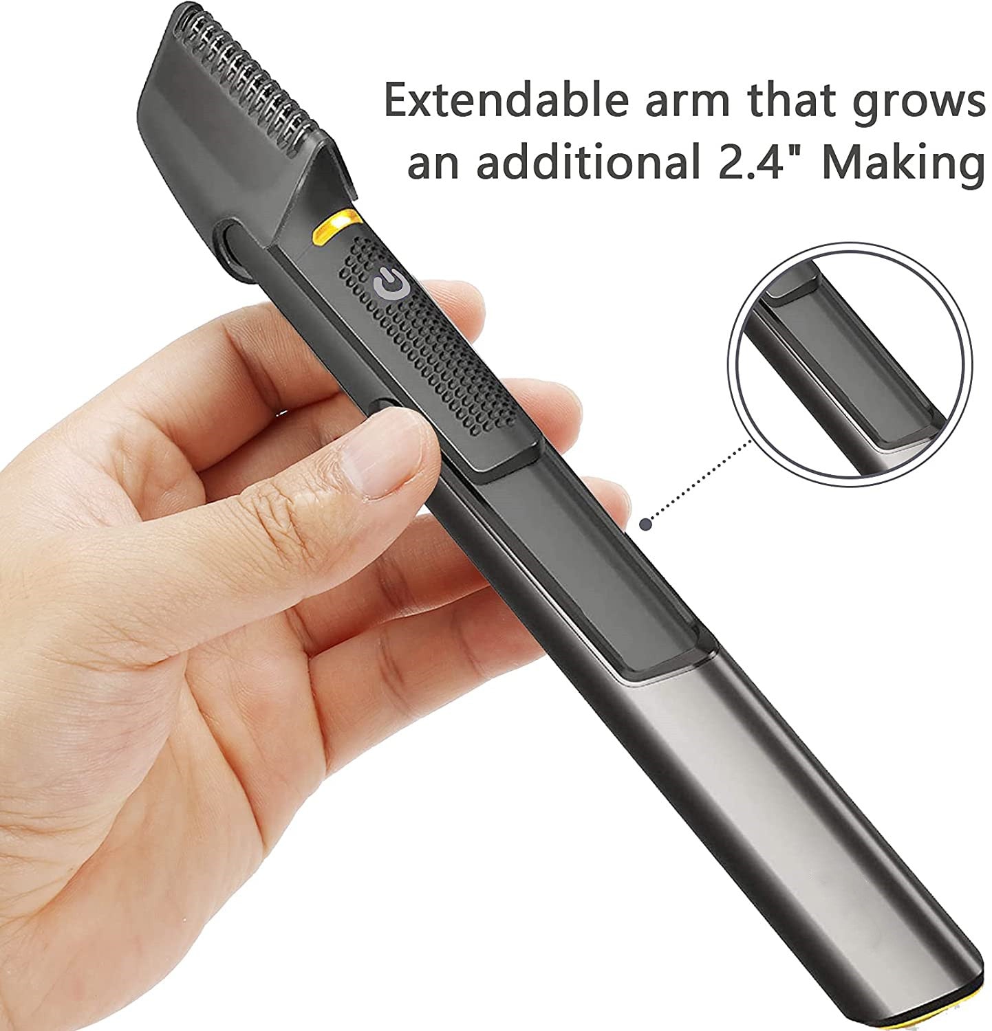 Centerel Titanium TRIM, Lighted Hair Cutting Tool and Body Groomer