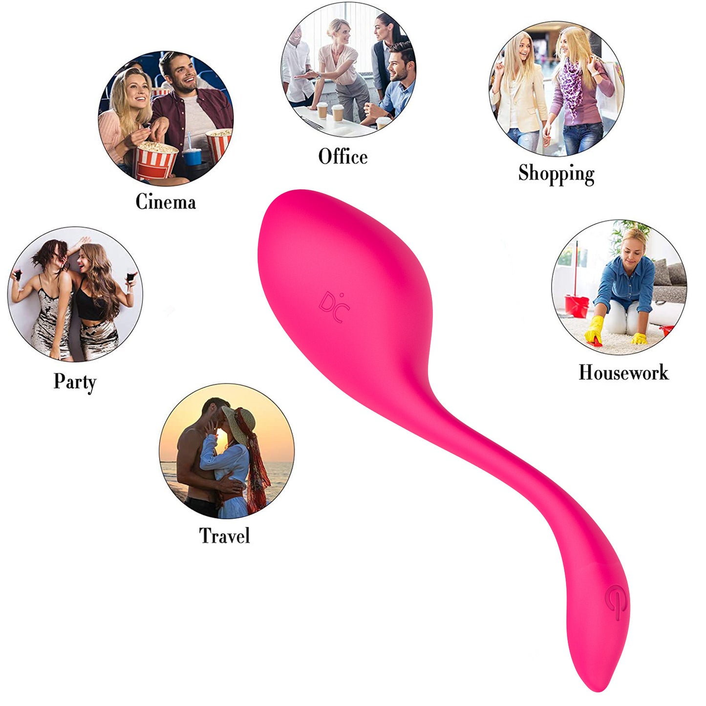 Vibrator with Remote Control for Women, G-Spot Stimulation Adult Sex Partner Toys