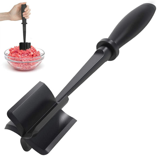 Meat Chopper-Premium Heat Resistant Nylon Meat Choppers Ground Meat Ground Masher & Smasher Cooking Blender Meat Grinder Tenderizer Chopper Tool & Meat Fork For Turkey,Potato, Baking,Cooking