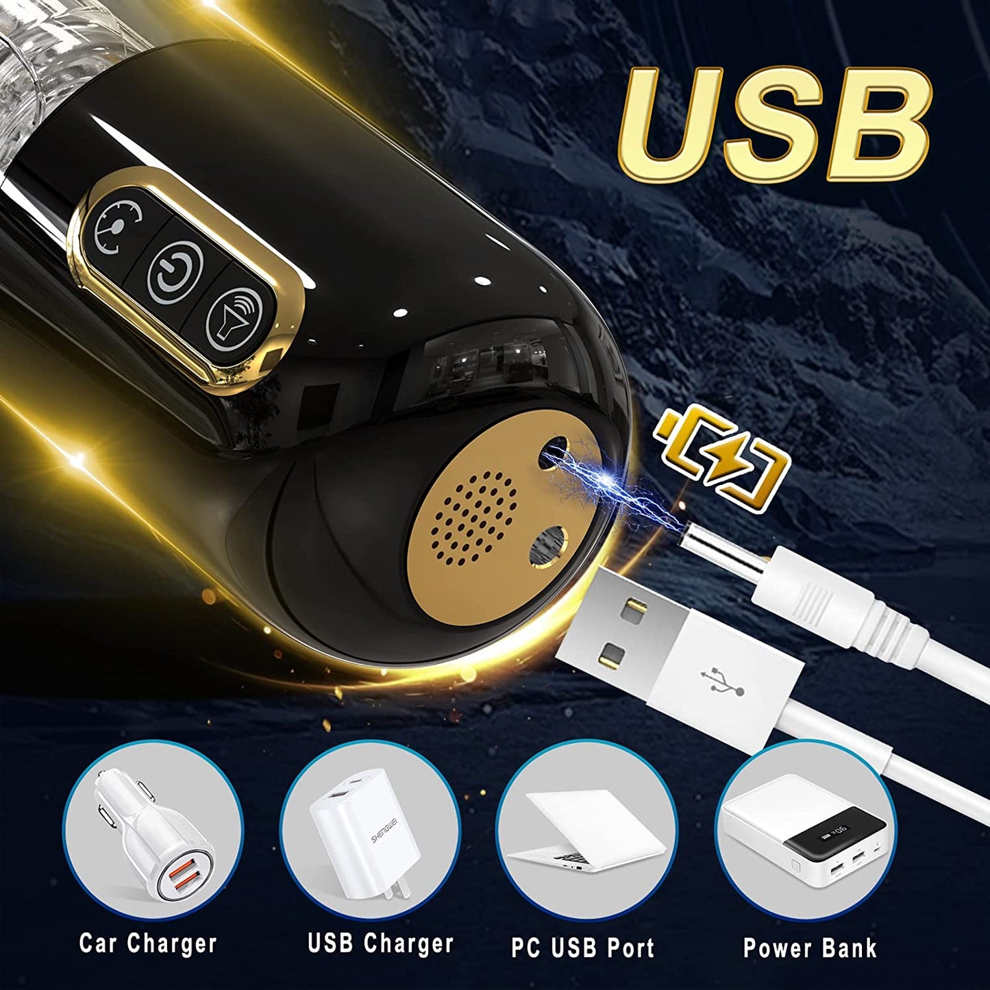 Male Sex Toy Automatic Telescopic Rotating Masturbator Cup For Men Toy Adult Product