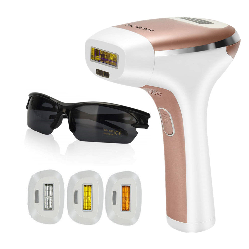 MiSMON IPL Hair Removal 3 in 1 IPL Laser Epilators Skin Rejuvenation Acne Clearance Body Face Bikini Permanent Hair Removers FDA