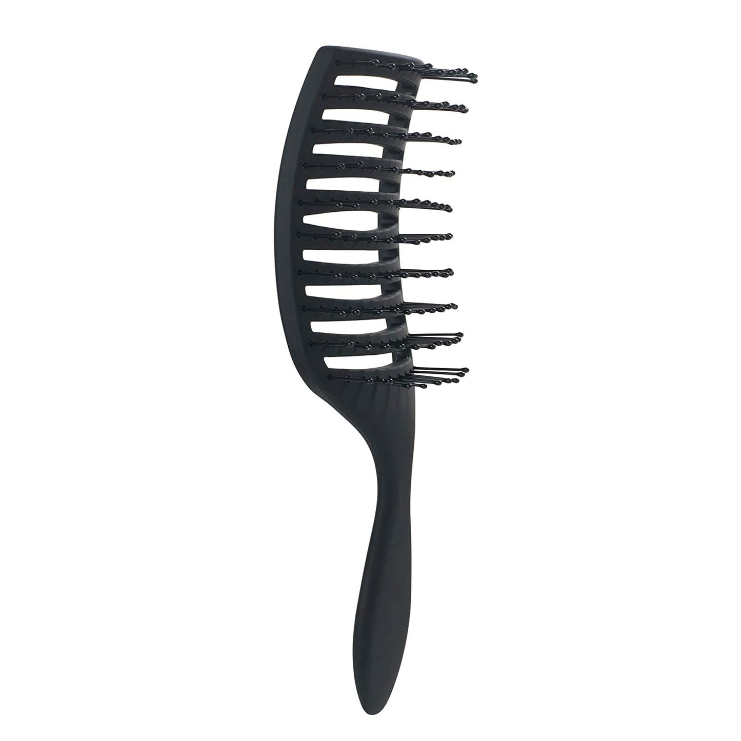 Laverner Brush Curved Vented Brushes for Women, Detangling Brush Suitable for Wet, Dry, Straight or Curly Hair