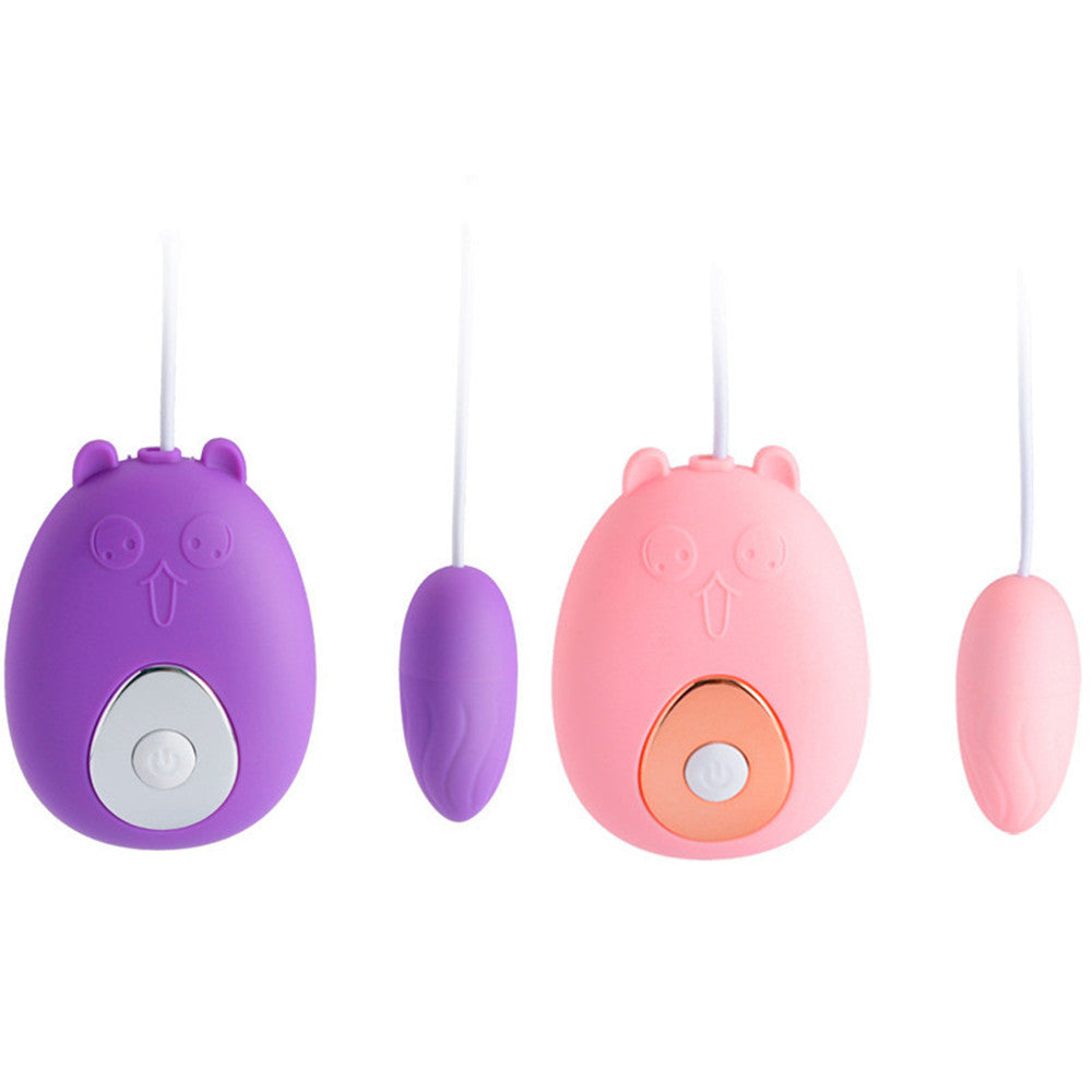 Centerel Bullet Vibrator Egg for Thrilling Internal Pleasure, Remote Control Ovular Egg Clitoral Stimulator for Couple Foreplay Waterproof Silicon