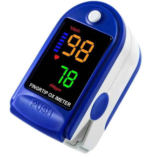 Finger Tip Pulse Oximeter Meter, SpO2 Heart Rate Pulse Oximeter Monitor Blood Oxygen Saturation