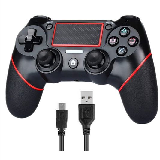 Wireless Controller for Playstation 4 with LED Indicator Gamepad Remote Joystick for PS-4/Pro/Slim