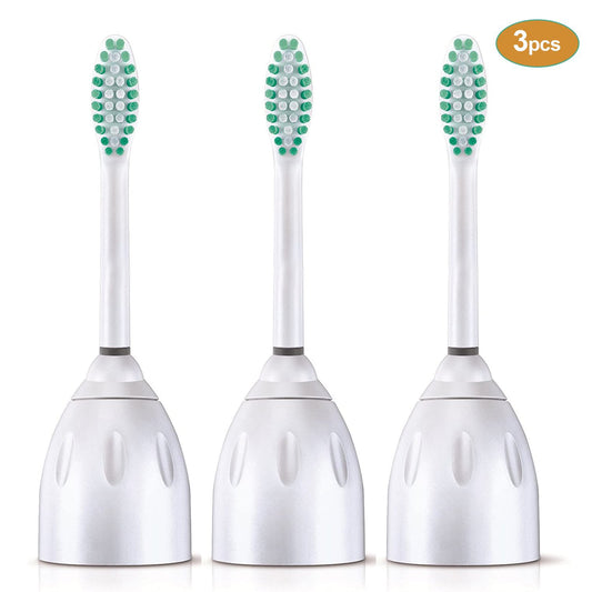 Replacement Heads Compatible with Philips Sonicare E-Series, HX7023/64, 3-pk