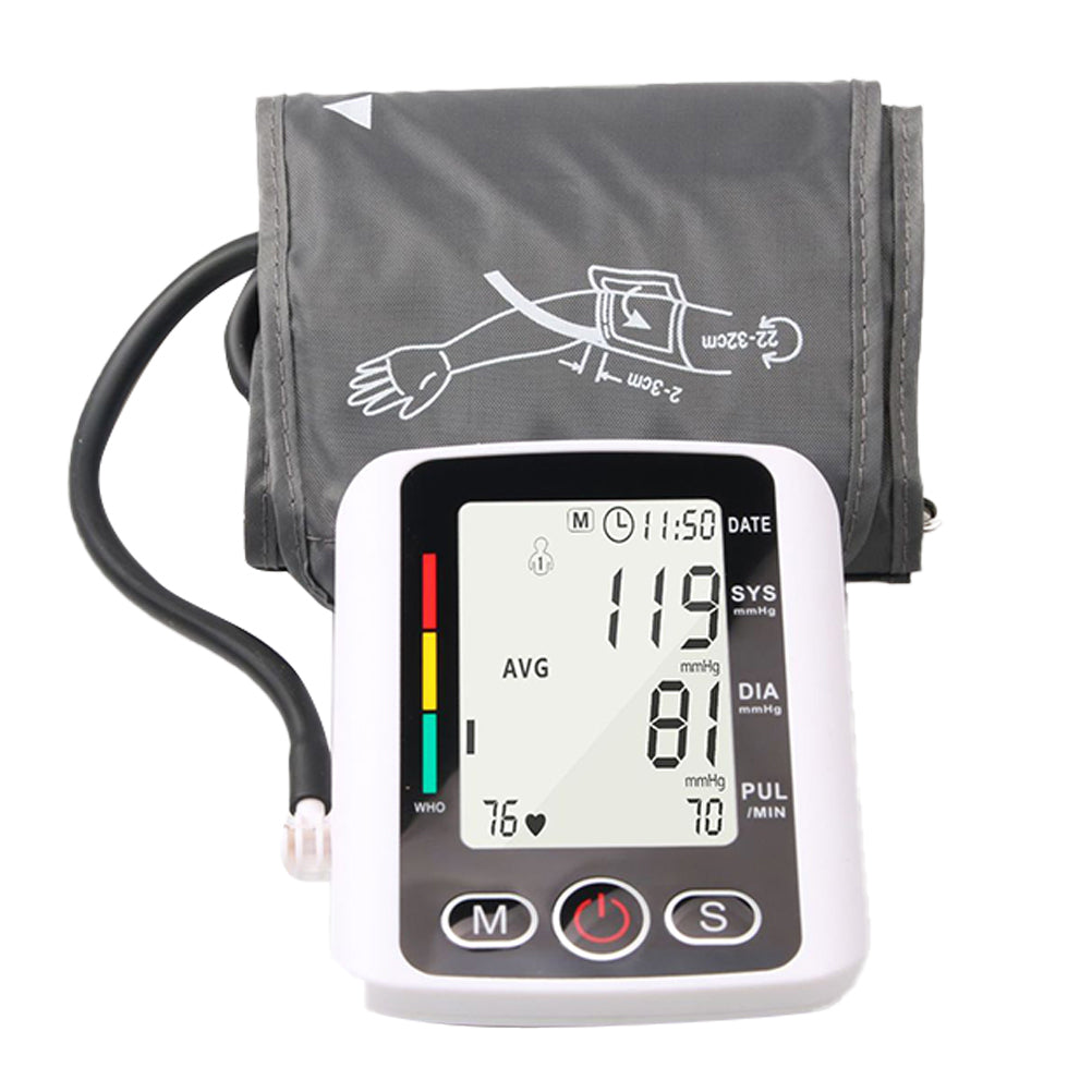 Blood Pressure Monitor, Yadala Blood Pressure Cuff Electronic Sphygmomanometer Arm Blood Pressure Monitor