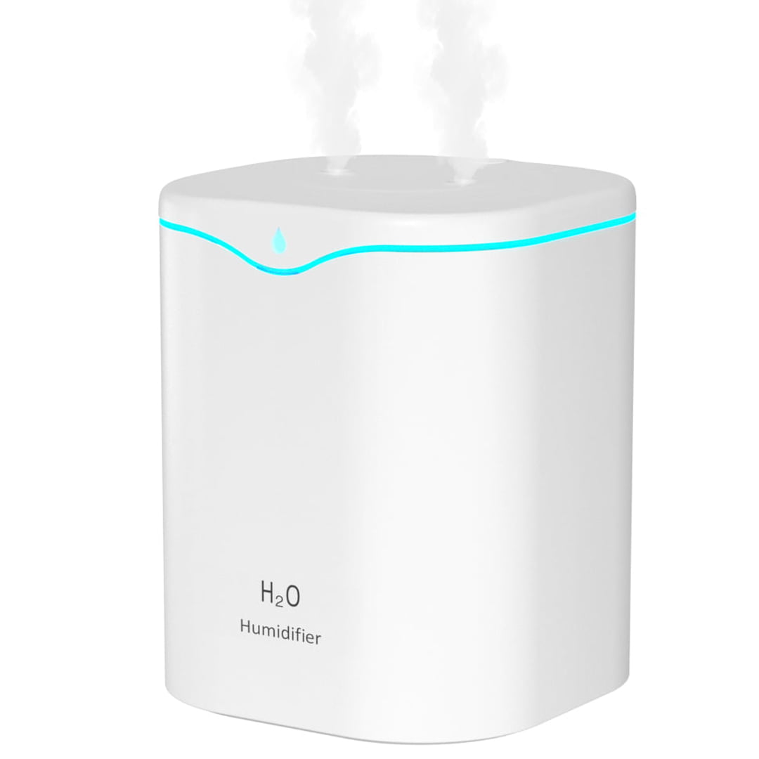 Humidifiers for Bedroom 2L Ultrasonic Humidifier  Cool Mist Humidifiers,Quiet Whisper Humidifier,Auto Shut-off  Ideal for Plants Home Office