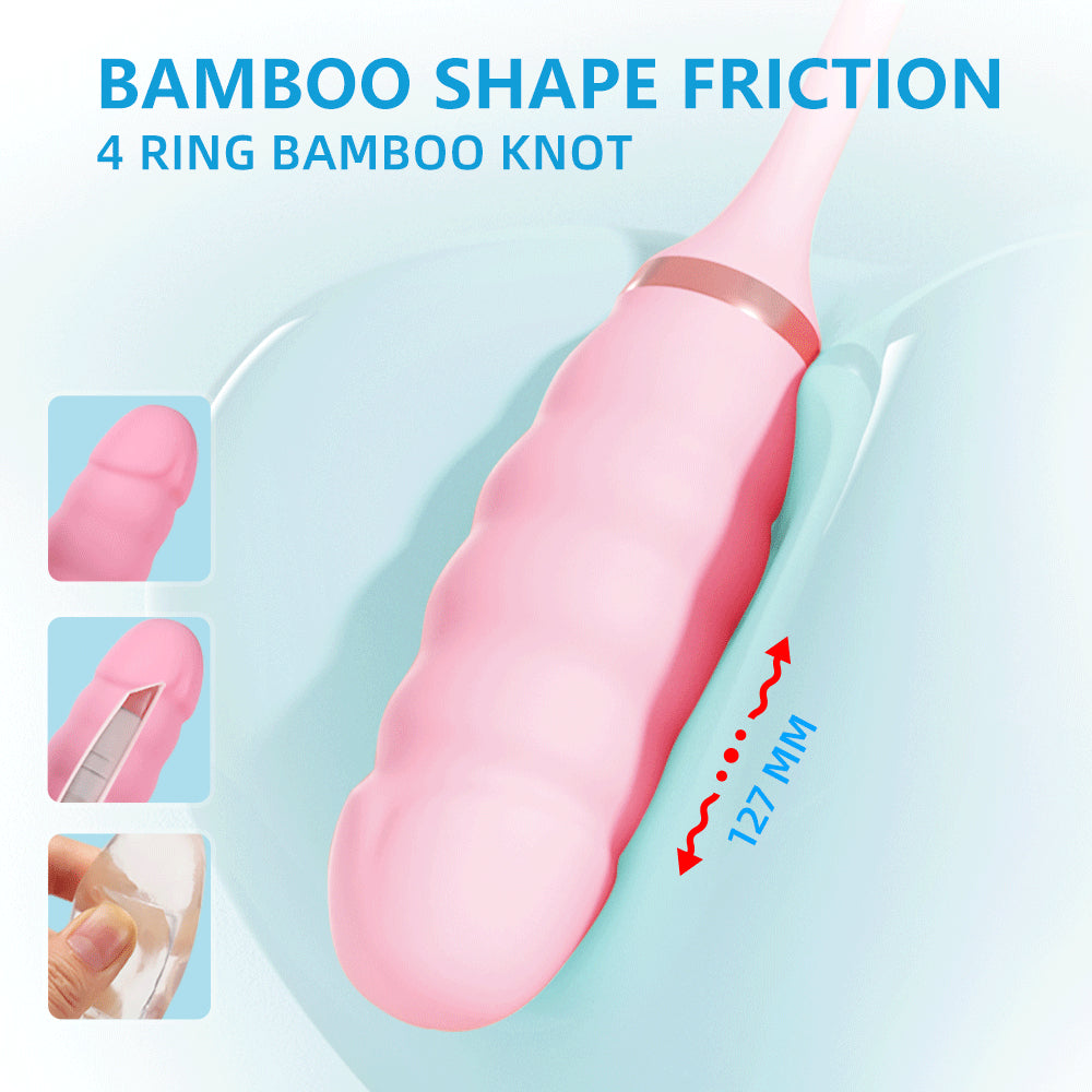 Centerel 2 In 1 Vibrator Tongue Licking & Vibrating Egg Clit Stimulator Adults Sex Toys for Women Couples