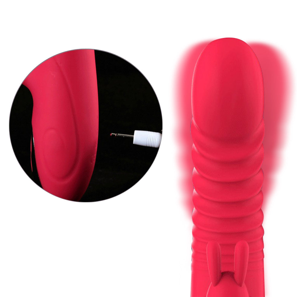 Centerel Vibrator Rabbit Massager G-spot Vibrator with 8 Vibration & 7 Stretch Adult Sex Toys for Women and Couples