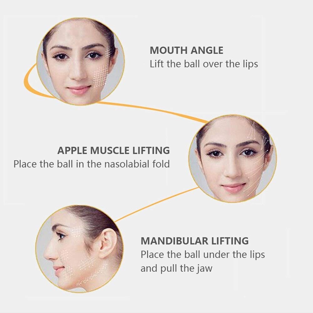 Centerel Microcurrent Facial Device Micro‑Current Beauty Device Mini USB Charging Skin‑Care Reduce‑Wrinkles Improve Skin Tone Facial Massage Device