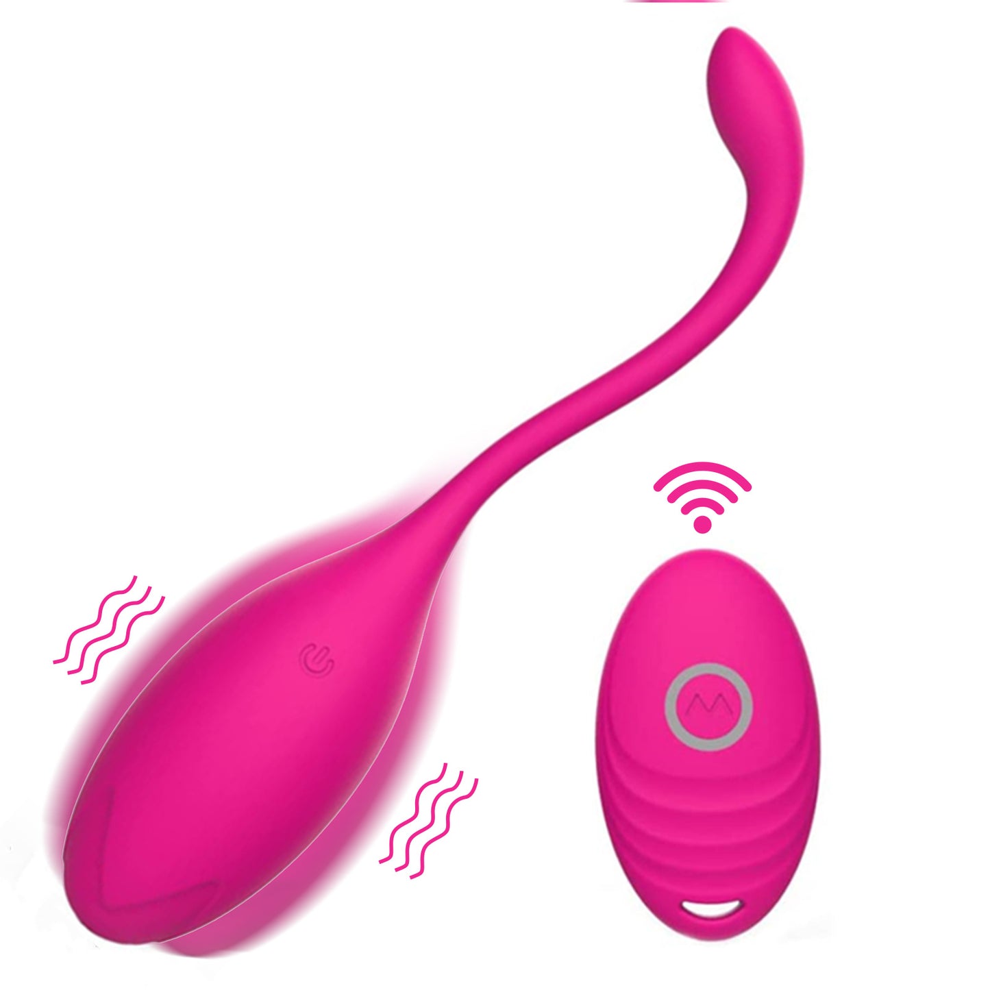 Vibrating Egg - Vibrators Wireless Remote Control Jump Egg Female Vaginal Stimulator Vibrators G-spot Massager Sex Toys for Women(Black)