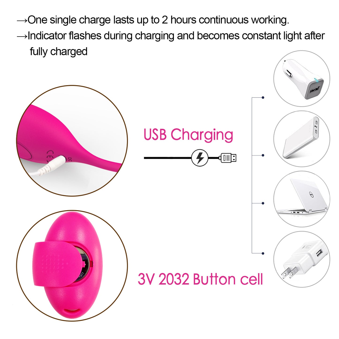 Wireless Remote Control Vibrators Jump Egg Female Clitoral Stimulator Vaginal G-spot Massager Sex Toys for Women(Black)