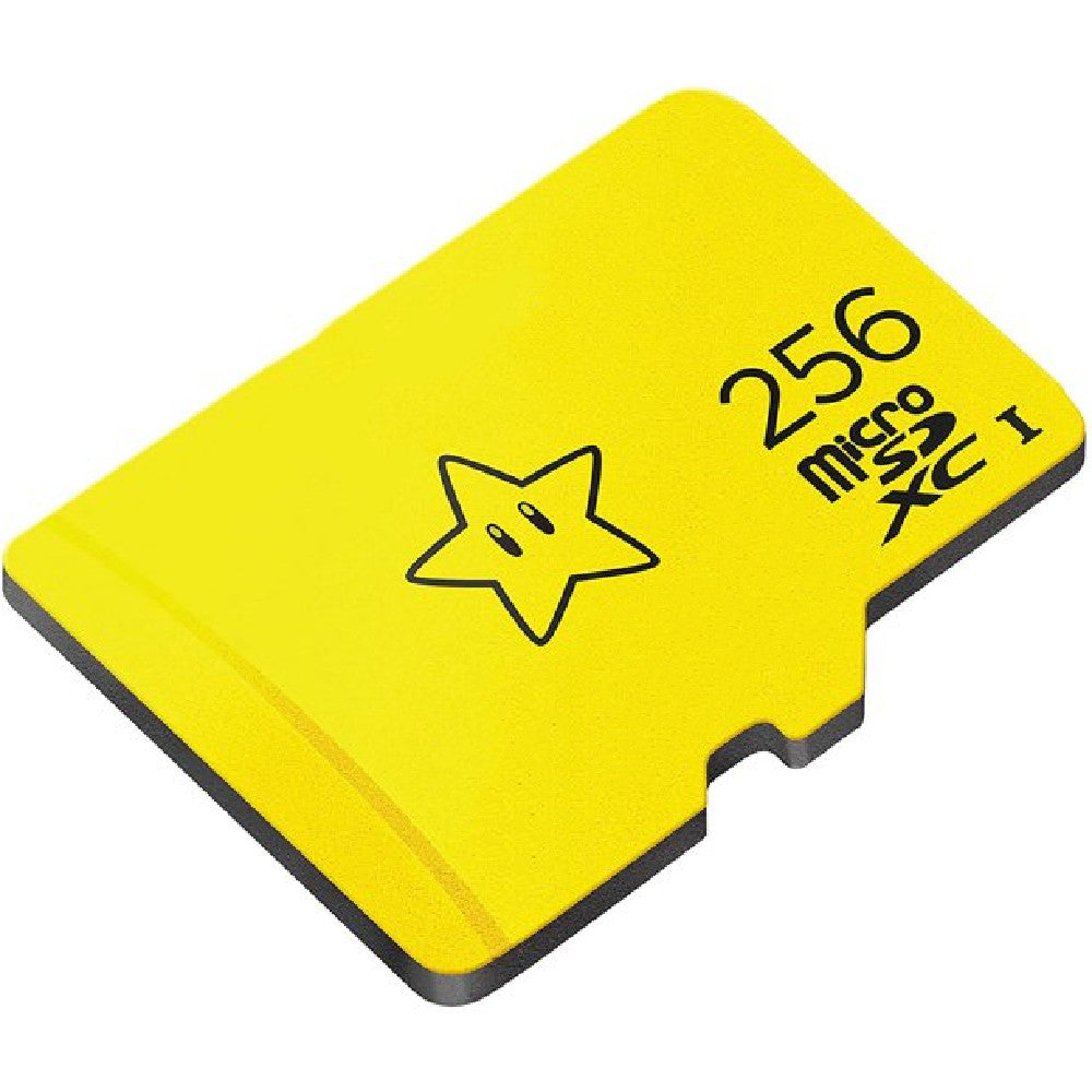 SPBPQY 256GB microSD UHS-I Memory Card for Nintendo Switch Super Mario Super Star- 100MB/s Read, 90MB/s Write, Class 10, U3 - SDSQXAO-256G-ANCZN