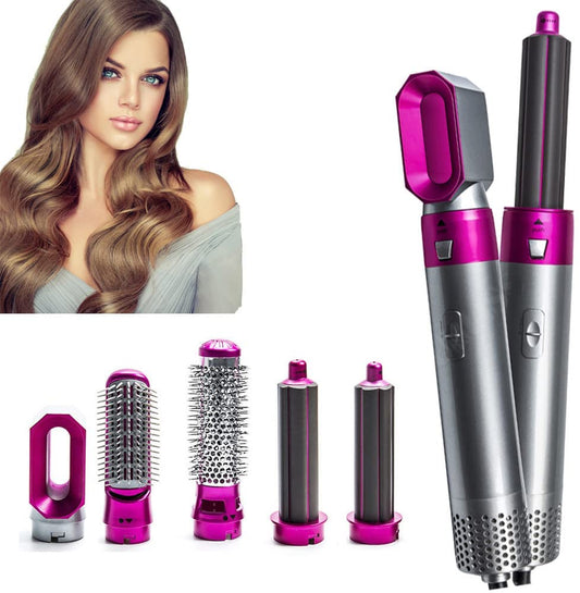 upgraded Elecsop 5 in 1 Electric Hair Dryer Blow Dryer Comb Rotating Hot Air Brush Hairdryer Hair Blower Brush