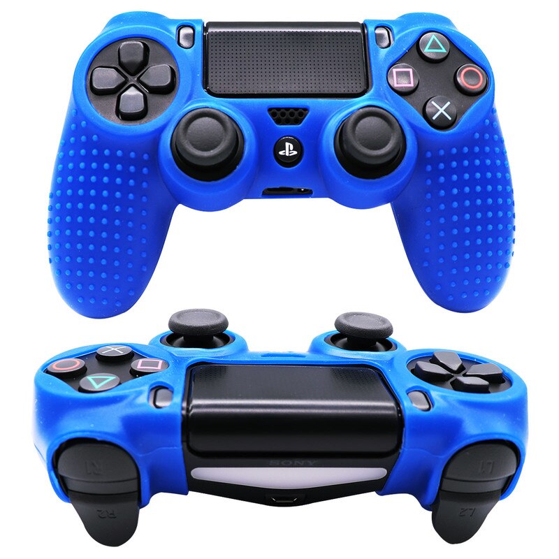 Anti-slip Silicone Case For PS4 Slim Pro Controller Skin Console Gamepad Joystick Cover Cases Accessories