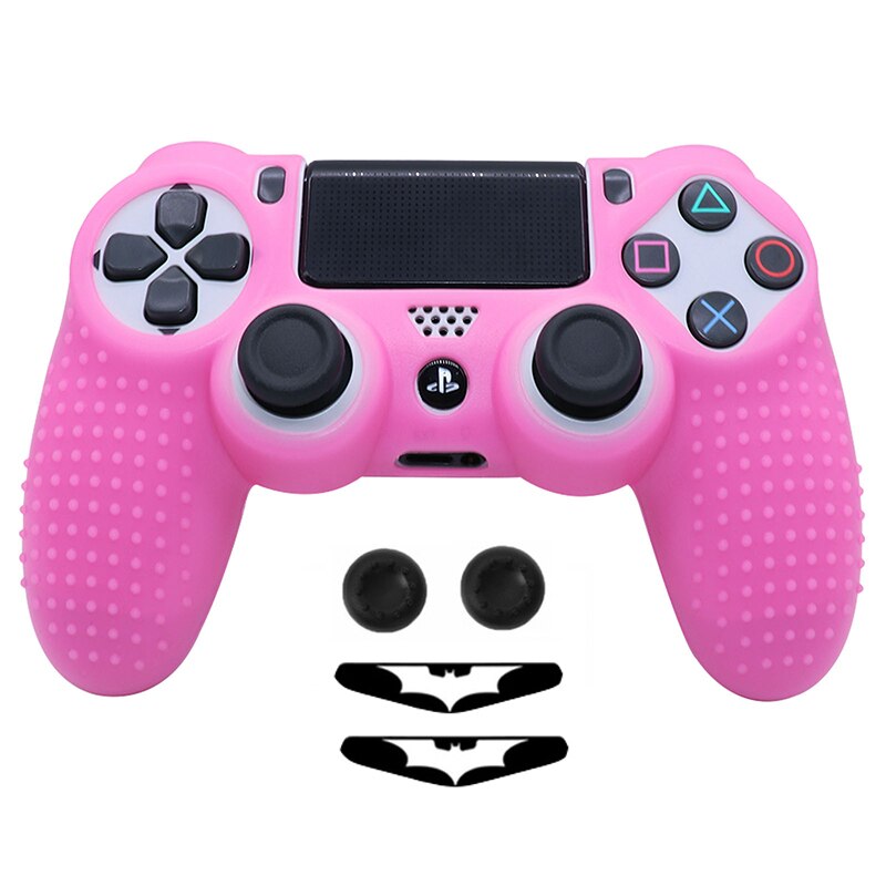 Anti-slip Silicone Case For PS4 Slim Pro Controller Skin Console Gamepad Joystick Cover Cases Accessories