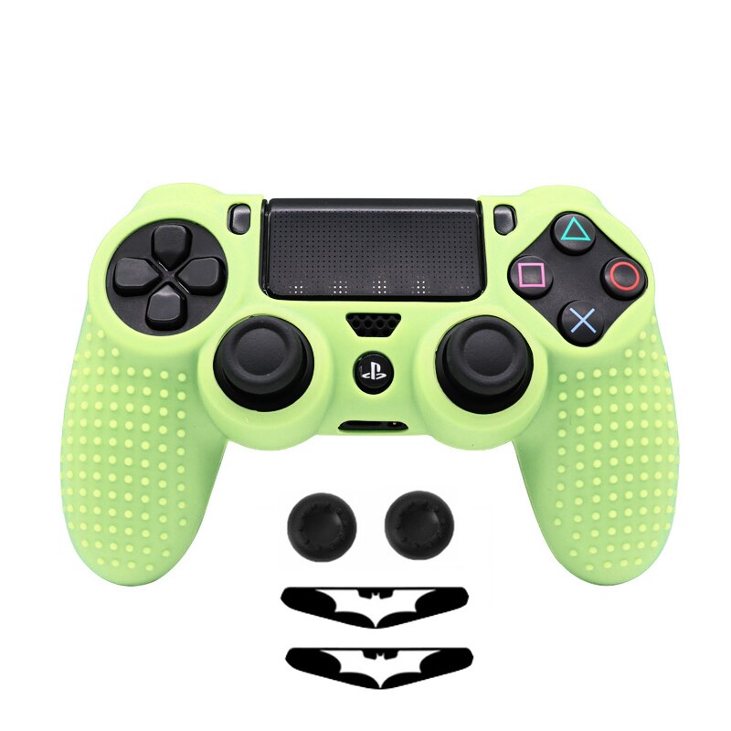 Anti-slip Silicone Case For PS4 Slim Pro Controller Skin Console Gamepad Joystick Cover Cases Accessories