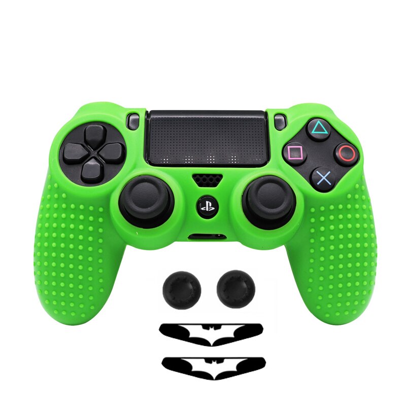 Anti-slip Silicone Case For PS4 Slim Pro Controller Skin Console Gamepad Joystick Cover Cases Accessories