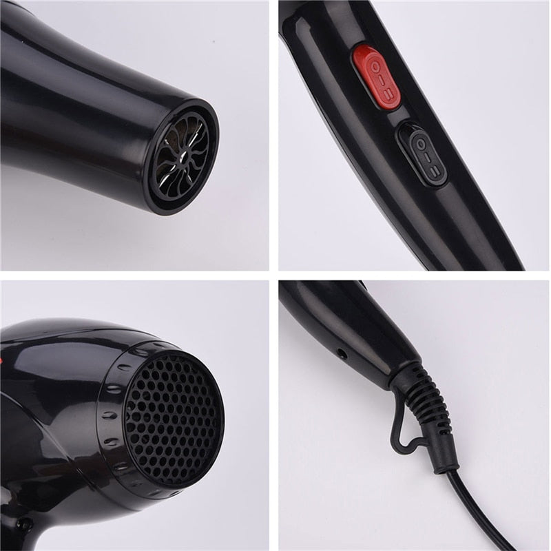 CkeyiN 2200W Professional Hair Dryers Strong Power Blow Dryer Barber Salon Styling Tool with 3 Temperature 2 Speed Personal Care