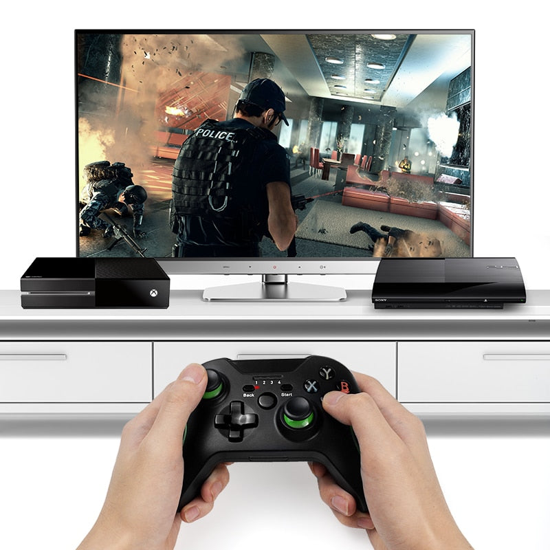 Data Frog 2.4GHz Wireless Gamepad Joystick Control For XBox One Controller For Win PC For PS3/Android smartphones Controller