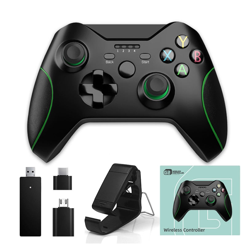 Data Frog 2.4GHz Wireless Gamepad Joystick Control For XBox One Controller For Win PC For PS3/Android smartphones Controller