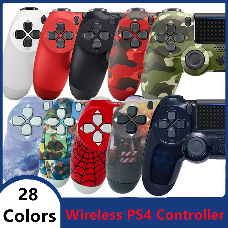 Manette PS4 Wireless PS4 Joystick Game Controller Dual Shock 6-Axis Joypad For PS4/Pro/Slim/PC/Ipad/Tablet/Steam/iPhone/Andriod