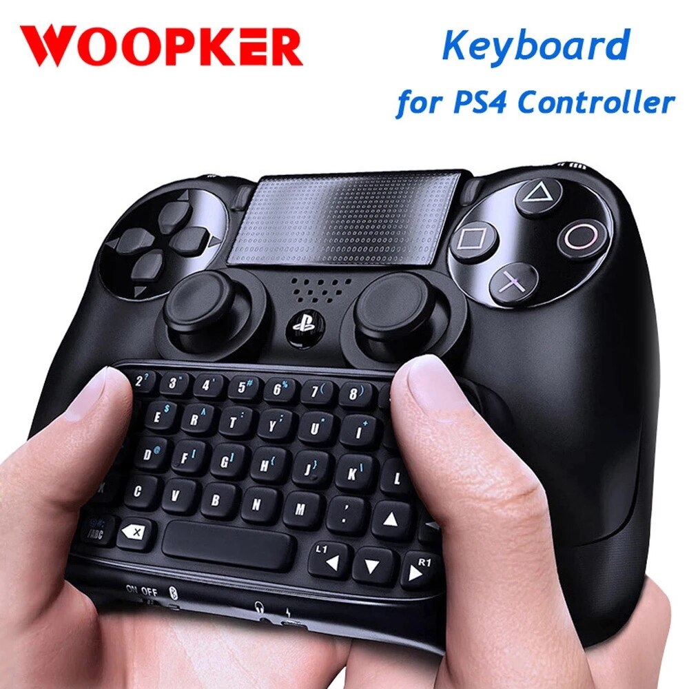 Mini Keyboard Wireless for Ps4 Controller Accessories Message Chatpad for Ps4/slim/pro for Playstation4/slim/pro Handle keyboard