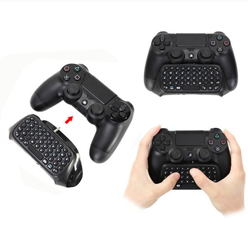 Mini Keyboard Wireless for Ps4 Controller Accessories Message Chatpad for Ps4/slim/pro for Playstation4/slim/pro Handle keyboard