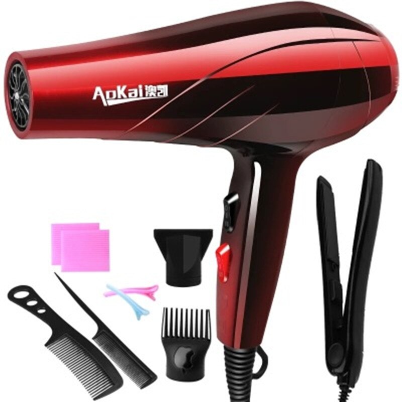 Professional 4000W Powerful Hair Dryer Fast Styling Blow Dryer Hot And Cold Adjustment Air Dryer Nozzle For Barber Salon Tools