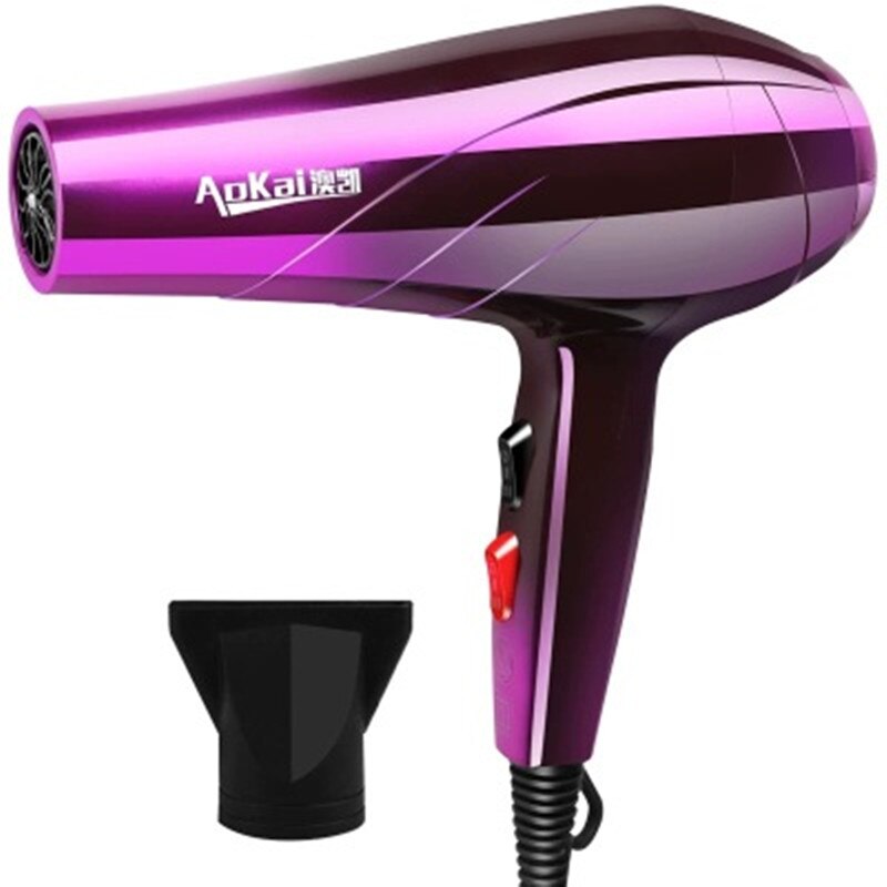 Professional 4000W Powerful Hair Dryer Fast Styling Blow Dryer Hot And Cold Adjustment Air Dryer Nozzle For Barber Salon Tools