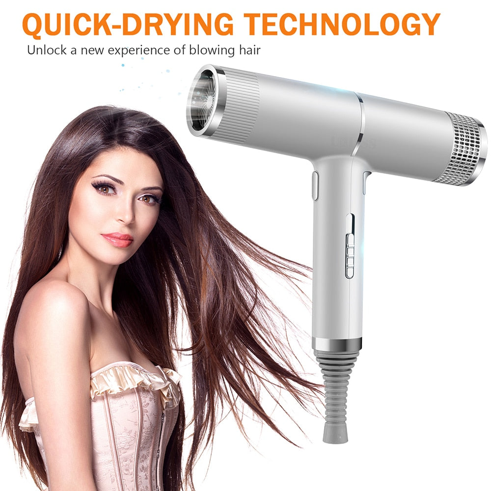 Professional Hair Dryer Infrared Negative Ionic Blow Dryer Hot&amp;Cold Wind Salon Hair Styler Tool Hair Blower Electric Blow Drier