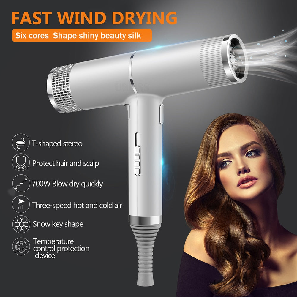 Professional Hair Dryer Infrared Negative Ionic Blow Dryer Hot&amp;Cold Wind Salon Hair Styler Tool Hair Blower Electric Blow Drier