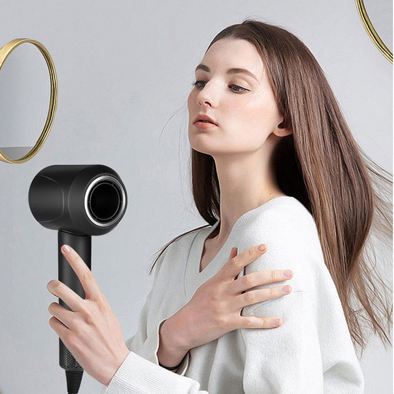 Professional Hair Dryer Strong Wind Salon Dryer Hot&amp;Cold Air Wind Negative Ionic Hammer Blower Dry Electric Hairdryer