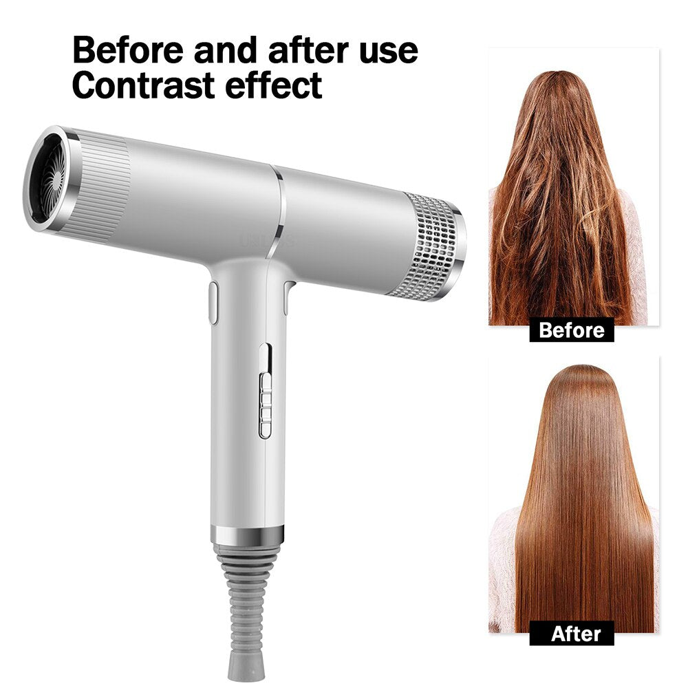 Professional Hair Dryers Light Weighte Air Blow Dryer Salon Dryer Hot &amp;Cold Wind Negative Ionic Hair Style Tool Low Noise