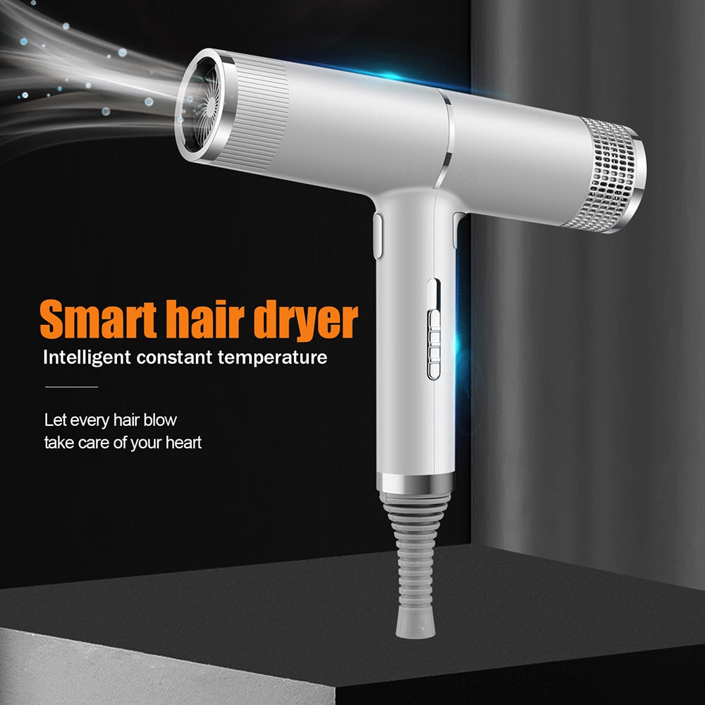 Professional Hair Dryers Light Weighte Air Blow Dryer Salon Dryer Hot &amp;Cold Wind Negative Ionic Hair Style Tool Low Noise