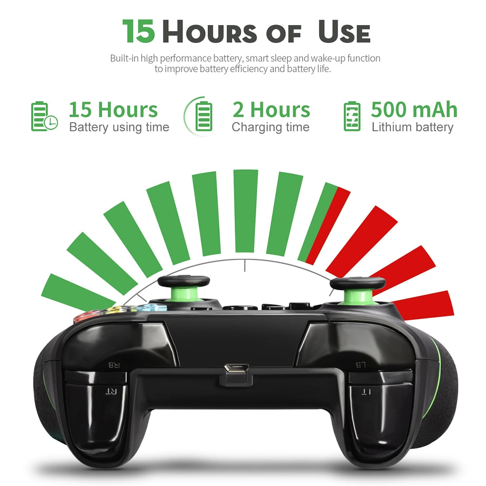 VOYEE 2.4G Wireless Gamepad for Xbox One Controller Dualshock 3 Controller for PS3 Console Gaming Joystick for PC Windows 7 8 10