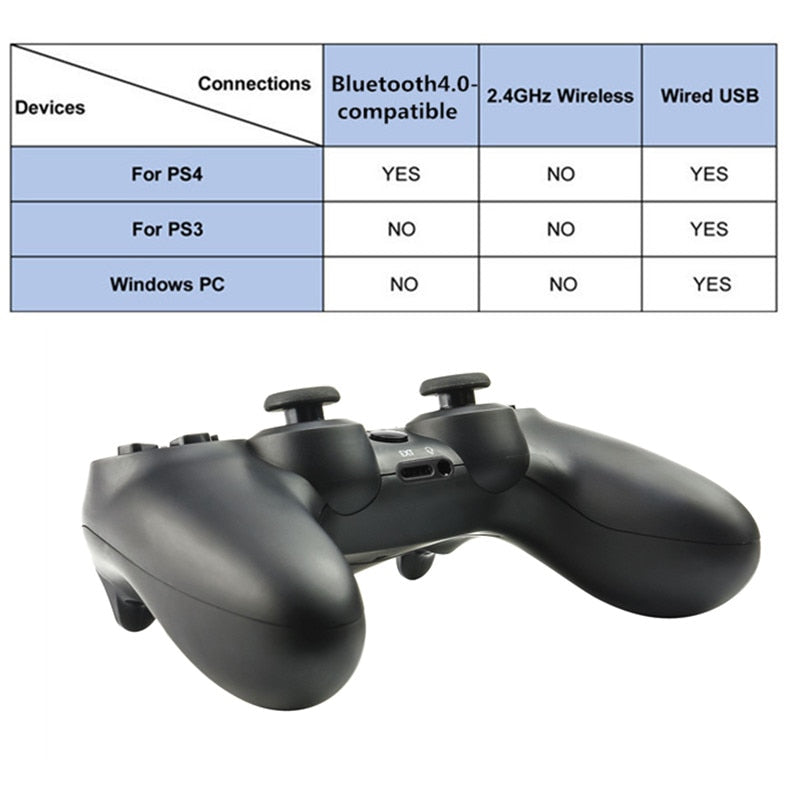 Wireless Gamepad For PS4 Controller Bluetooth Vibration Joystick For PS4 Game Console Pad For PS4 PS3