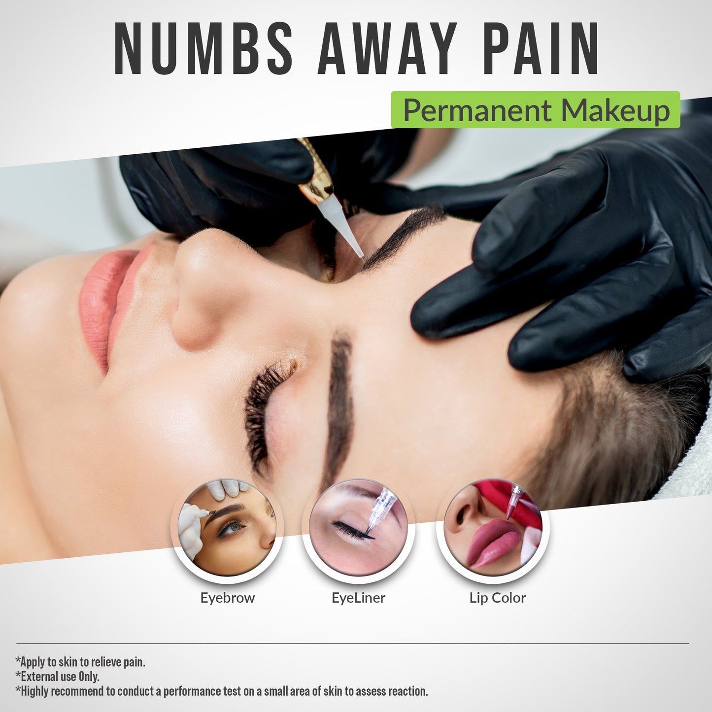 5pcs 40% Before Tattoo Cream,Lidocaine Numbing Skin Cream Tattoo for Permanent Instant Lift Brow Pencil(50g）