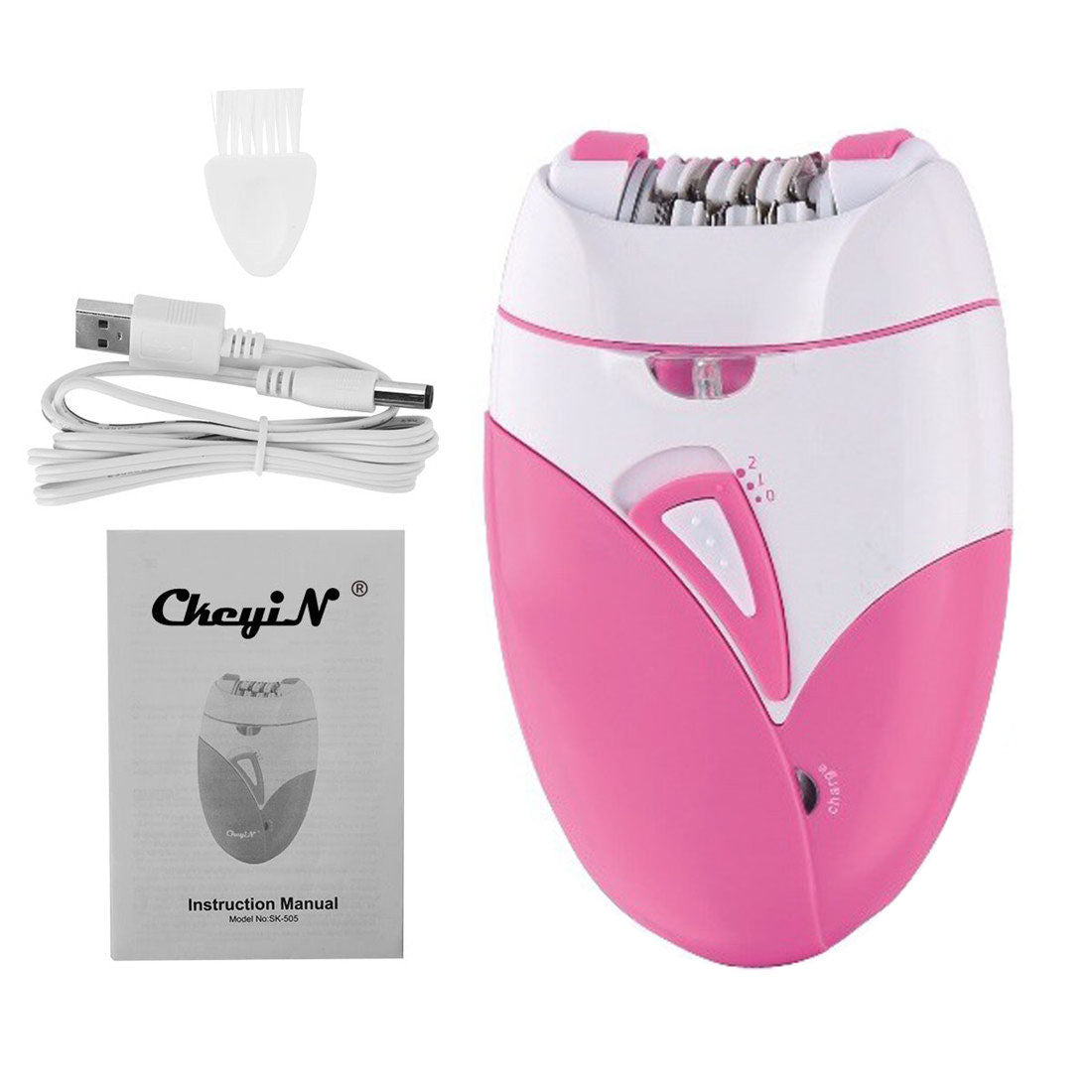 Centerel Epilator for Women, Portable Hair Removal, Smooth Glide Epilator with LED for Face Legs Bikini