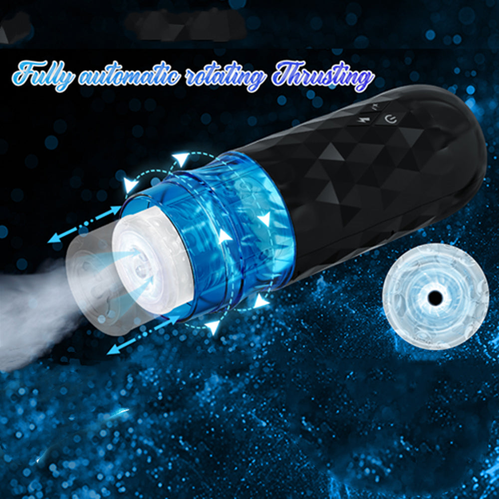 Centerel Automatic Male Masturbators Cup Sex Toys with 7 Rotating & 3 Thrusting Modes One-click Orgasm Masturbator Sex Toys for Men