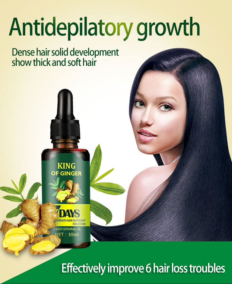 Elecsop Regrow Ginger Germinal Hair Growth Serum Hairdressing Oil Loss Treatment - 2022 upgrade