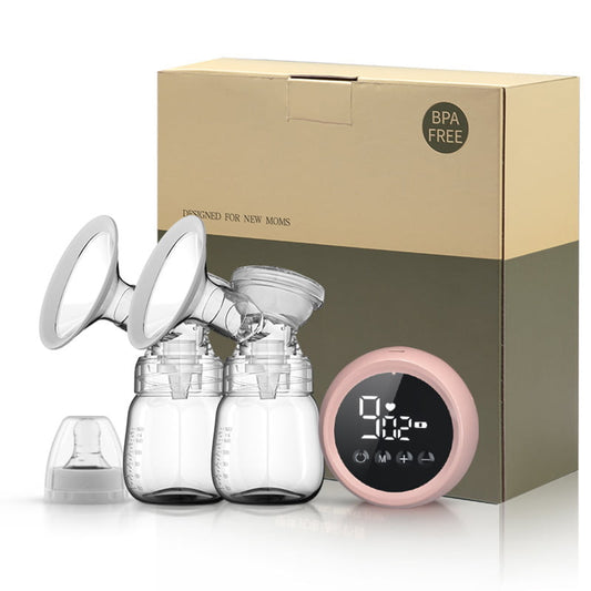 Yadala   Hospital Grade Electric Breast Pump 9 Levels 2 Different Modes, Pink