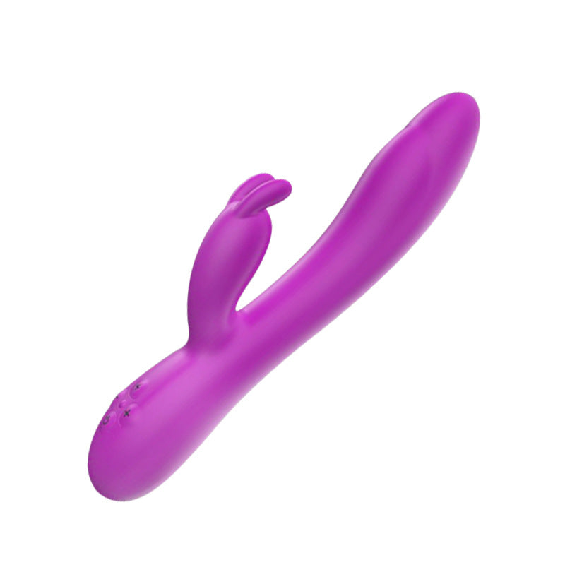 Thrusting  Rabbit Vibrator for Women G Spot Stimulator Sex Toys with 10 Powerful  Tongue Licking Modes Telescopic Heating Function Waterproof Adult Toy for Couples