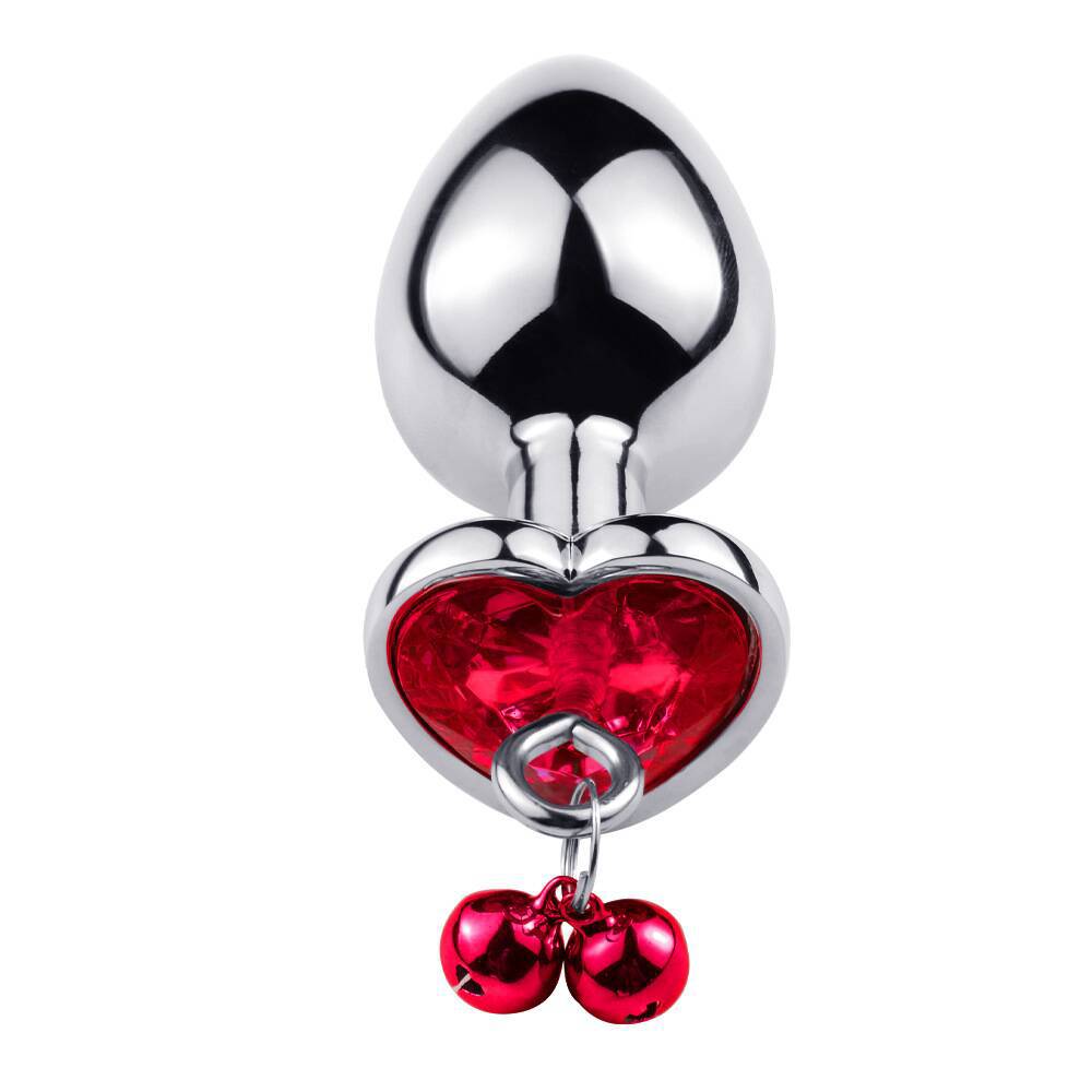 Butt Plug Anal Sex Toy, 3 Pcs Steel Attractive Anal Jewelry- Metal Anal Plug and Metal ChainTrainer Kit, Anal Training Set Prostate Sex Toys for Beginners Advanced Users