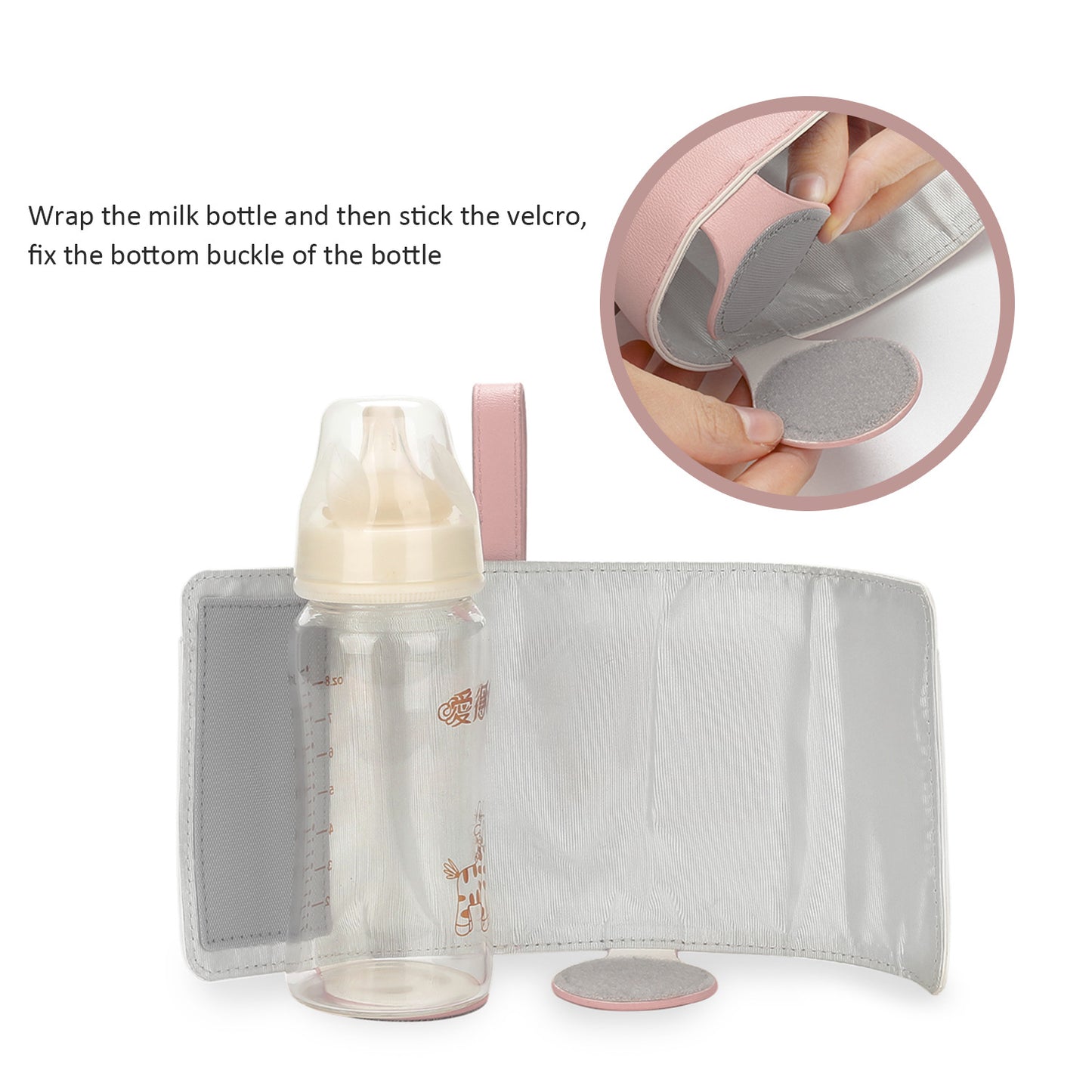 Portable Bottle Warmer, Intelligent Bottle Warmer, Fast Charge, 3-Speed Temperature Regulation