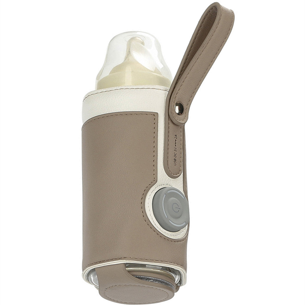 Yadala Portable Bottle Warmer for Baby Breastmilk, Intelligent Warm Sleeve of Baby Bottle, Fast Charge, 3-Speed Temperature Regulation, for Night Feeding, Traveling, Outing, Driving