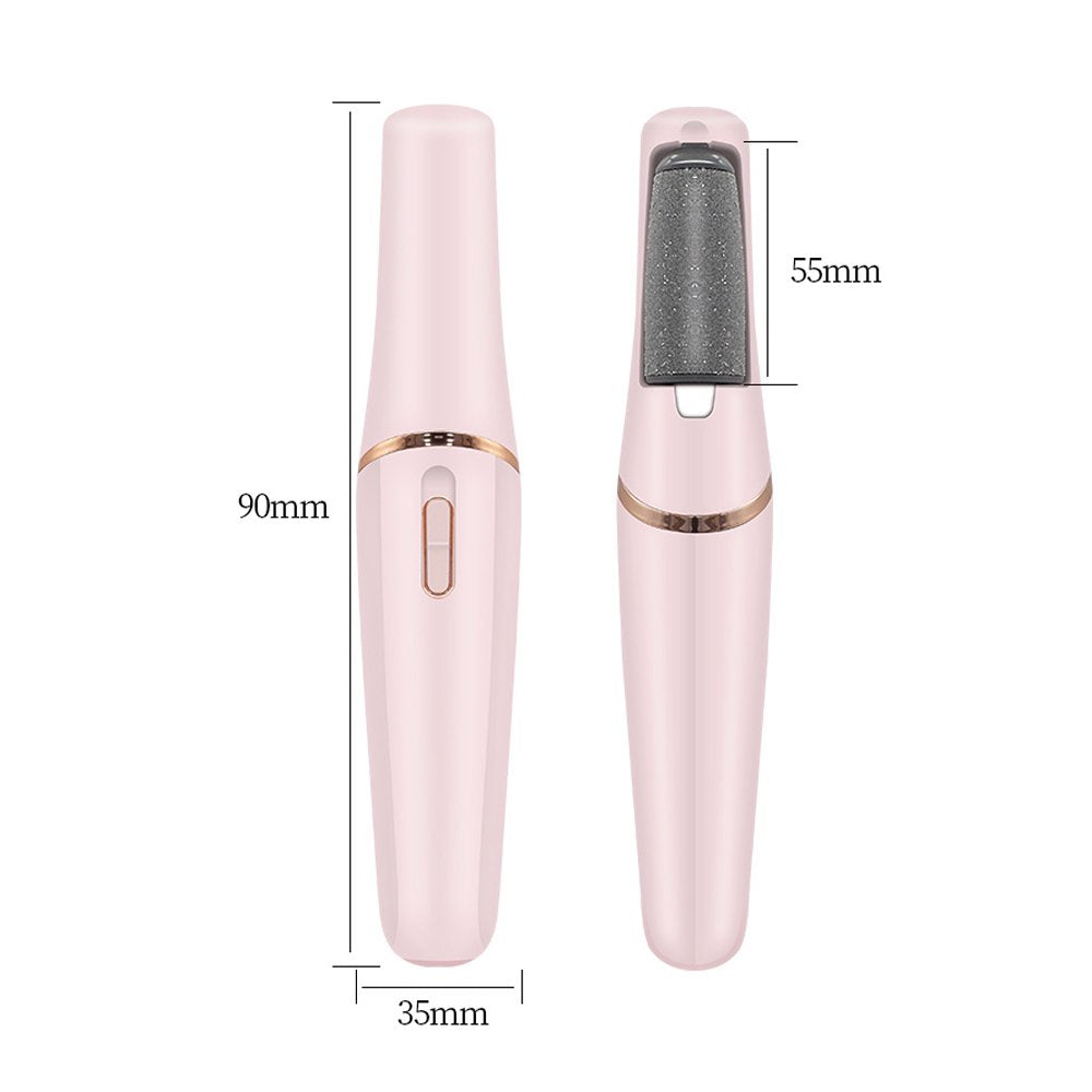 Byfumay Pedicure Tools File and Foot Callus Remover Pedicure Kit Pedi Spin Tool, Pink