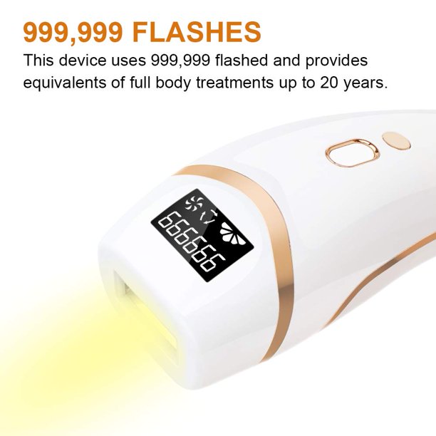 Centerel IPL Hair Removal Permanent Painless Laser Hair Remover Device for Women and Man Upgrade to 999,999 Flashes